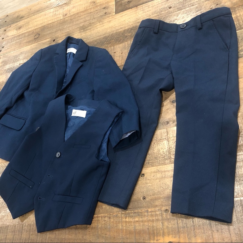 H&M boys 2y-3y Suit (jacket, pants, vest)
